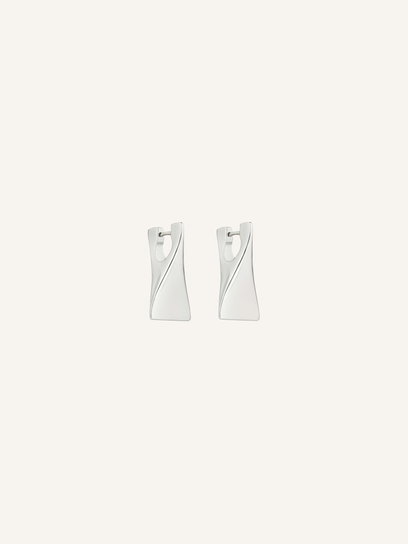 courrèges ONE BRASS EARRINGS outlook