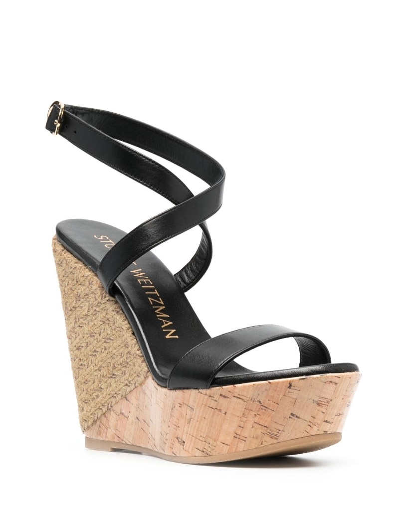 140mm platform-wedge sandals - 2