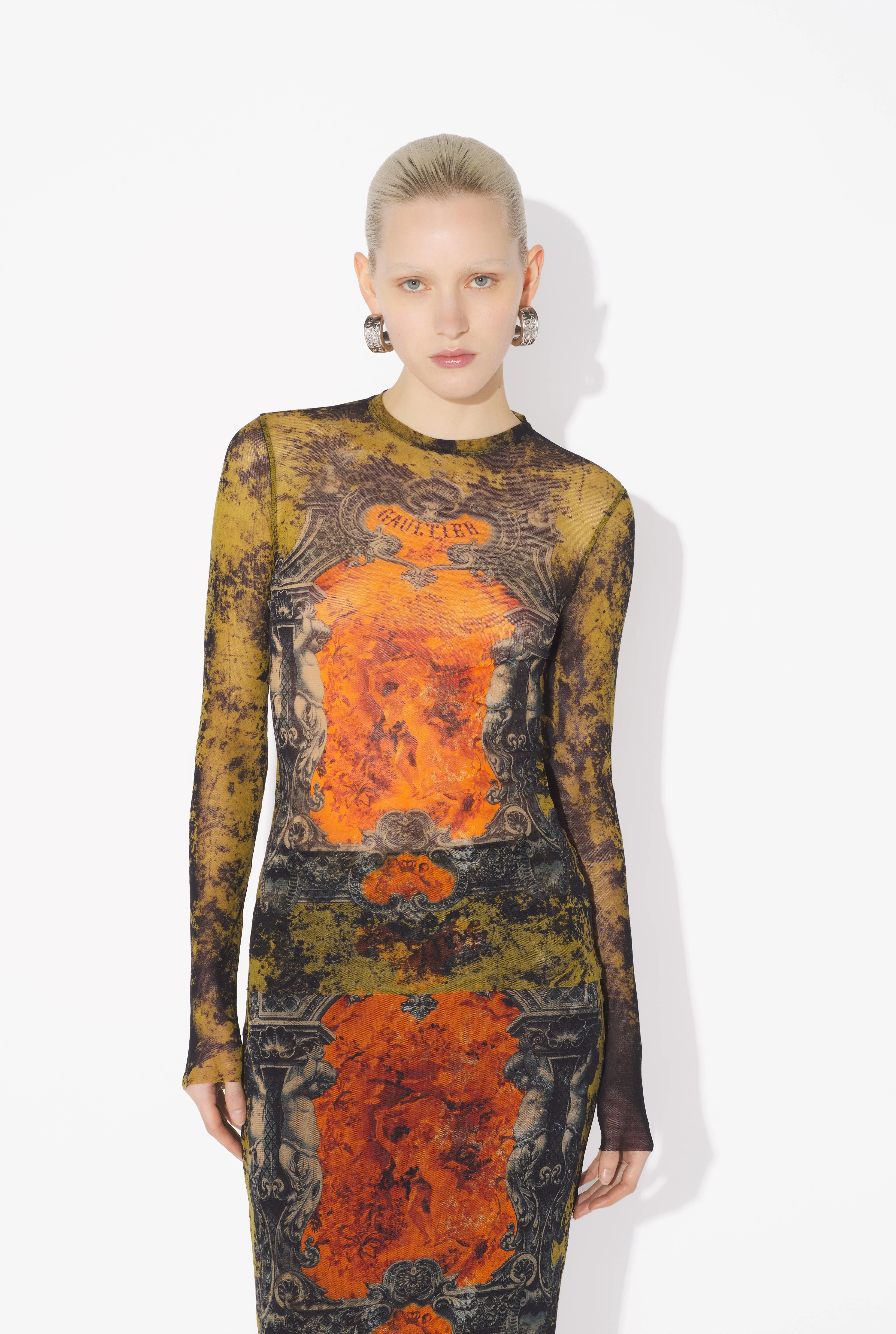 THE KHAKI MÉDAILLON TOP - 1