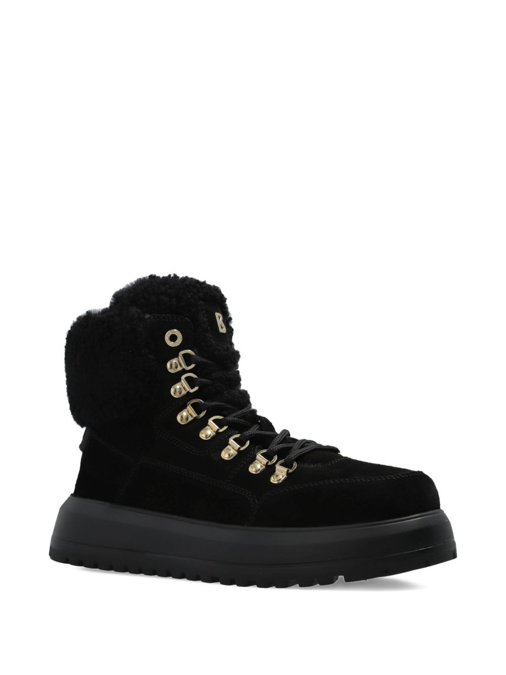 50mm lace-up trim-detail boots - 2
