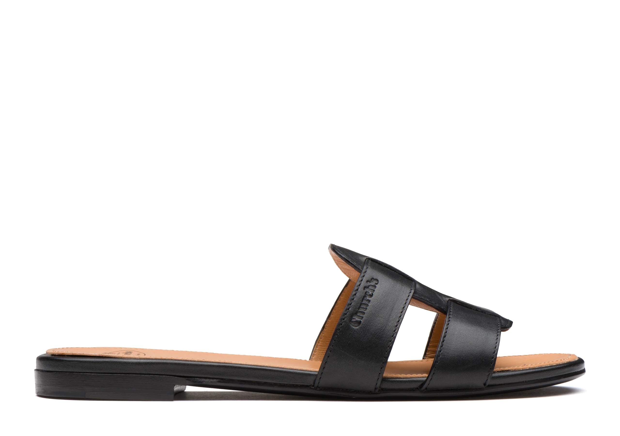 Dee dee
Calf leather slip on sandal Black - 1