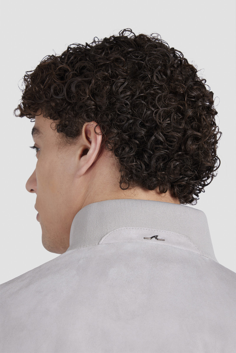 AQUALEATHER SUEDE BOMBER 6