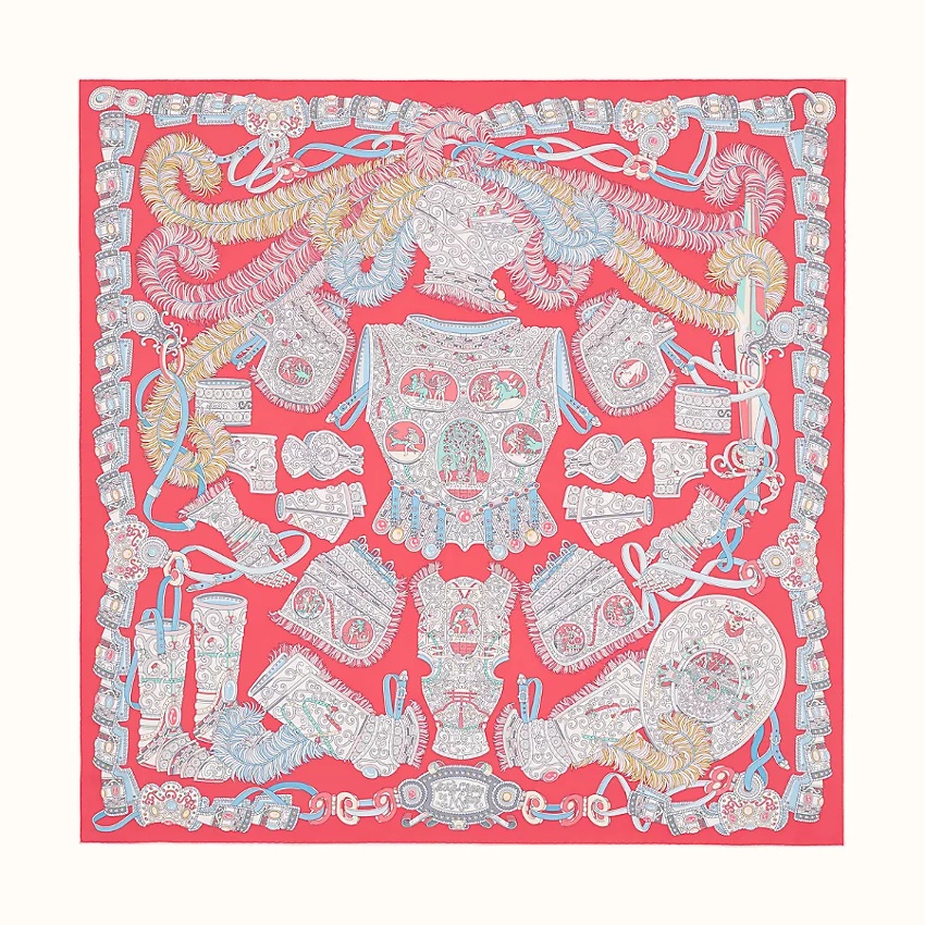 Sous l'Egide de Mars wash scarf 90 - 1