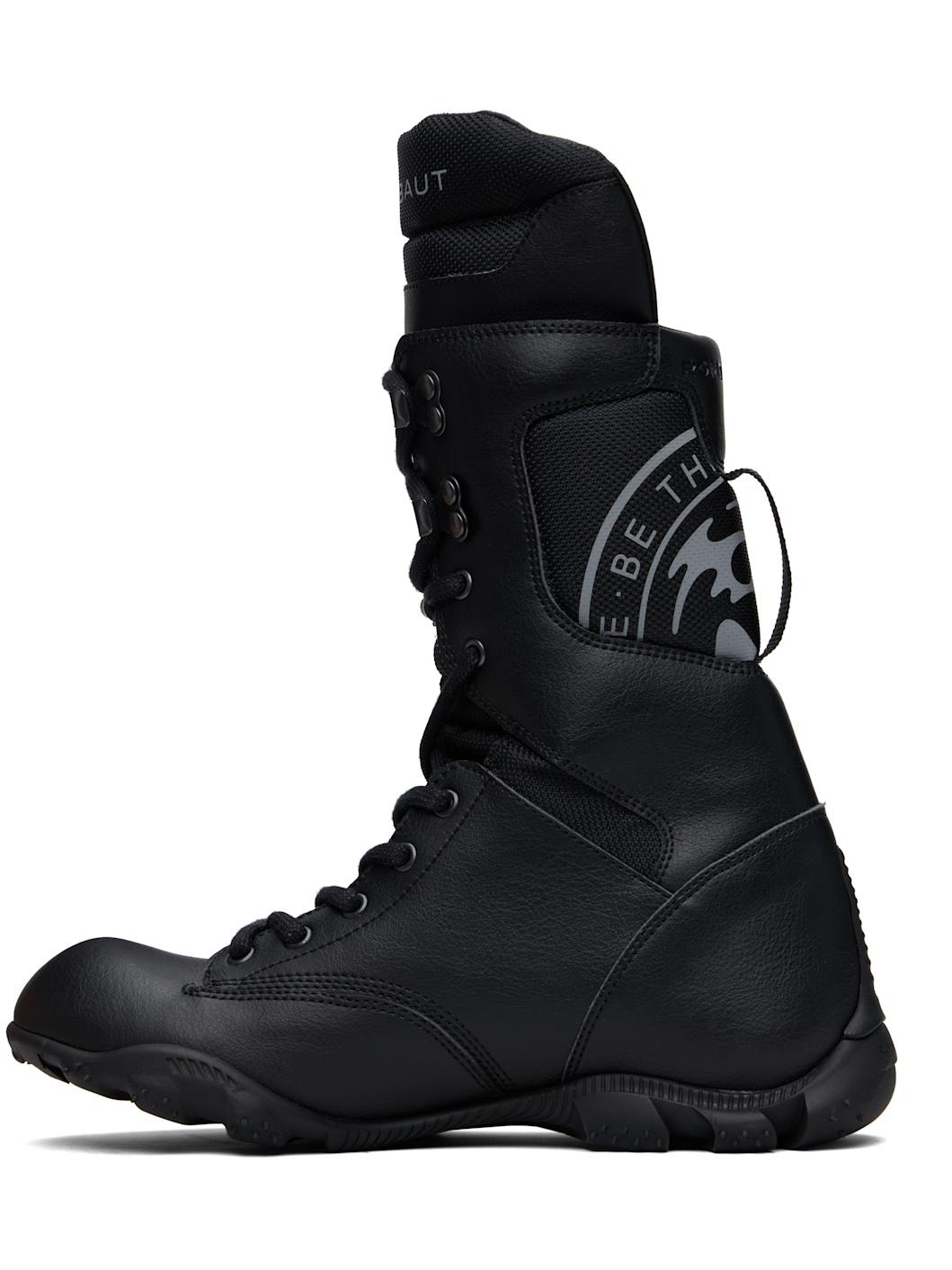 Black R-Force Boots - 3