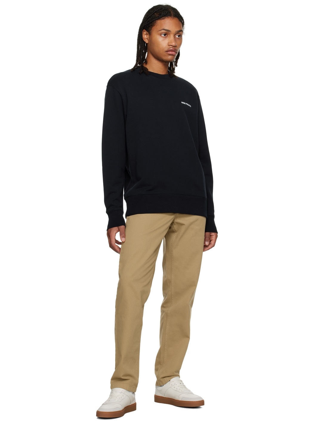 NORSE PROJECTS Navy Arne Sweatshirt | REVERSIBLE