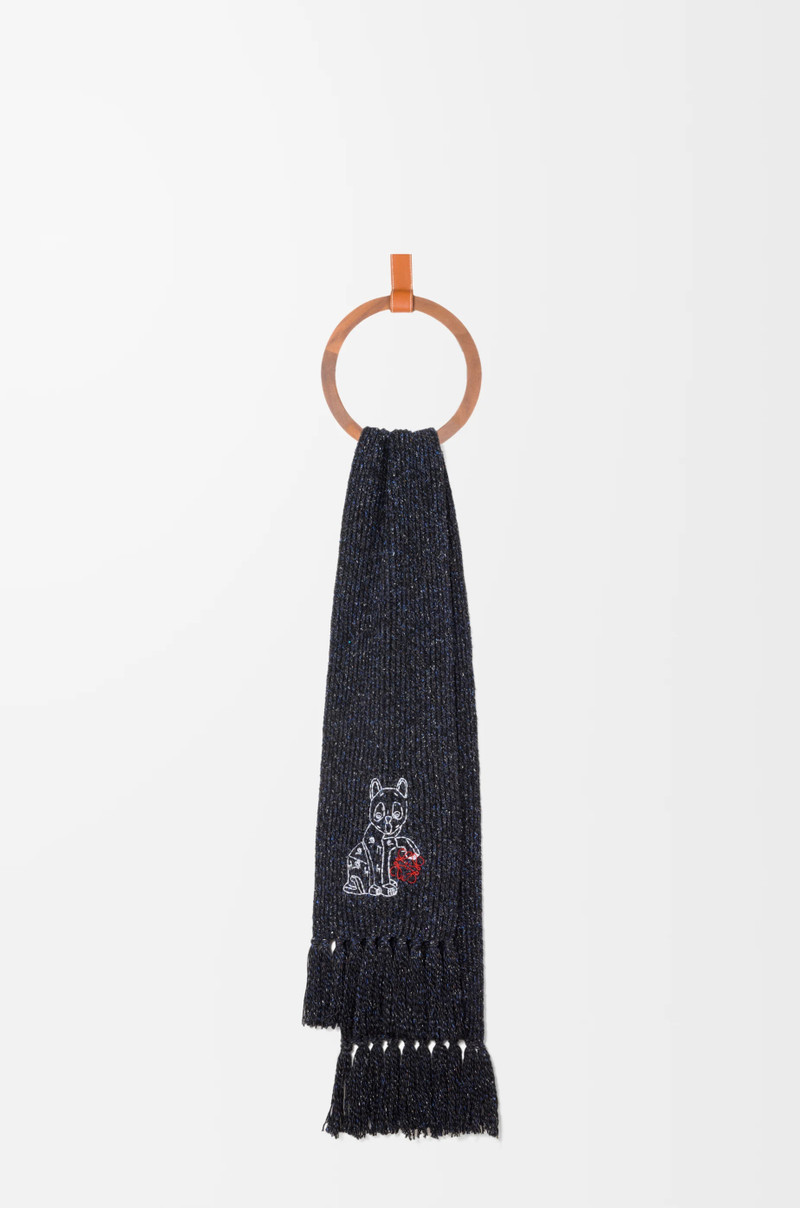 Scarf in wool, silk and alpaca blend 3