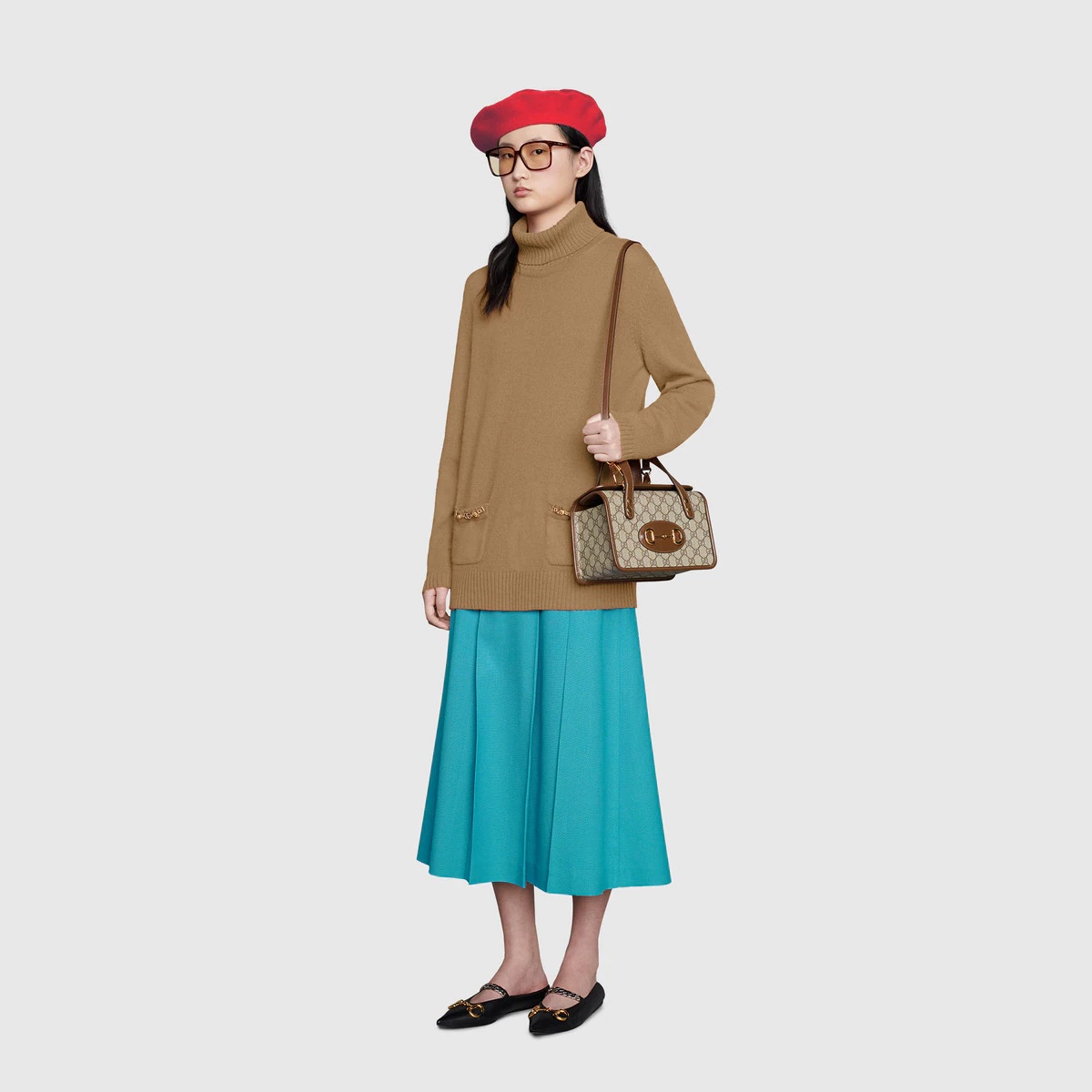 Gucci Horsebit 1955 mini top handle bag - 10