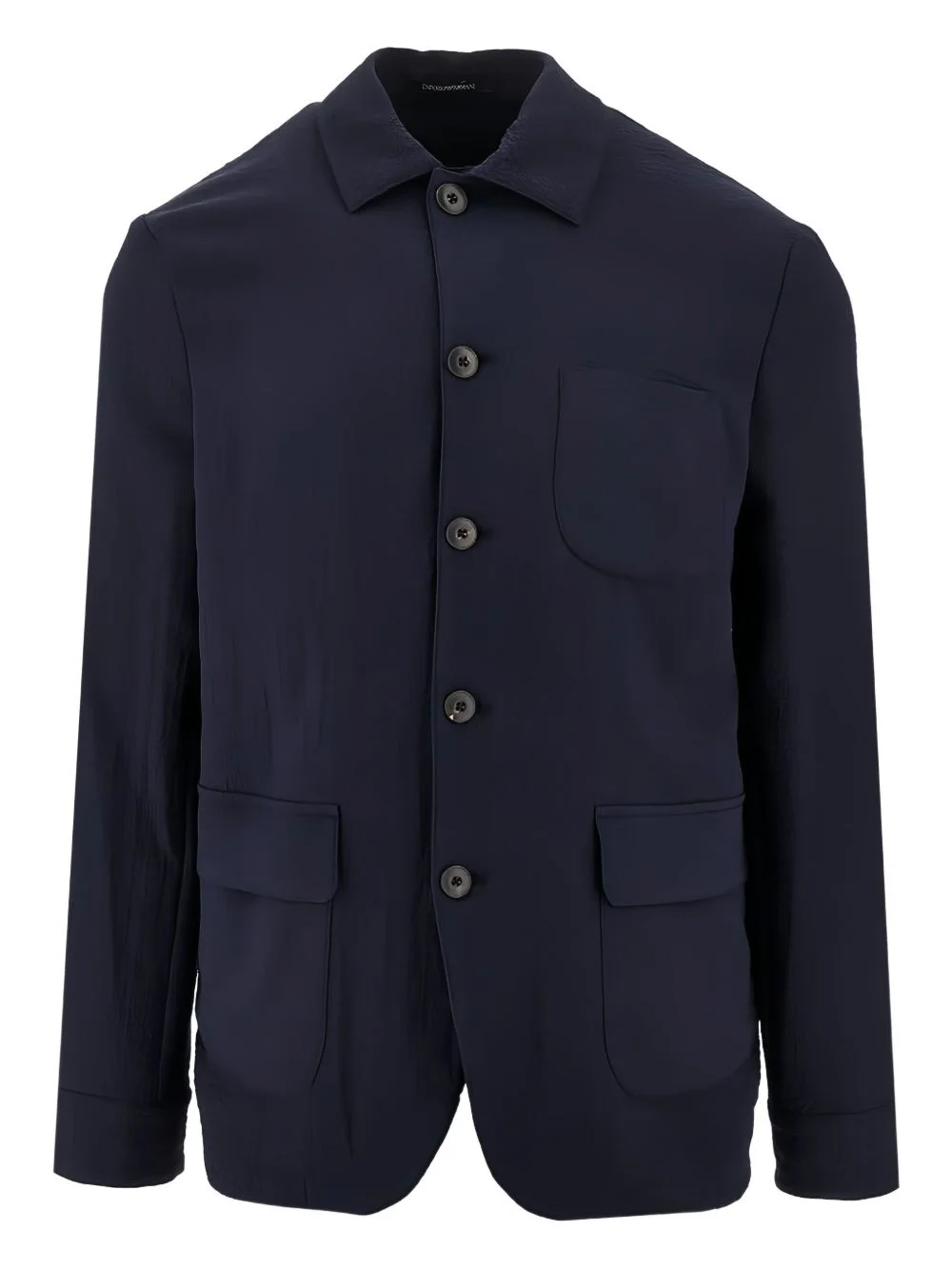 chest-pocket shirt jacket - 1