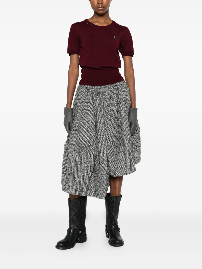 Vivienne Westwood orb-detail short-sleeve top outlook