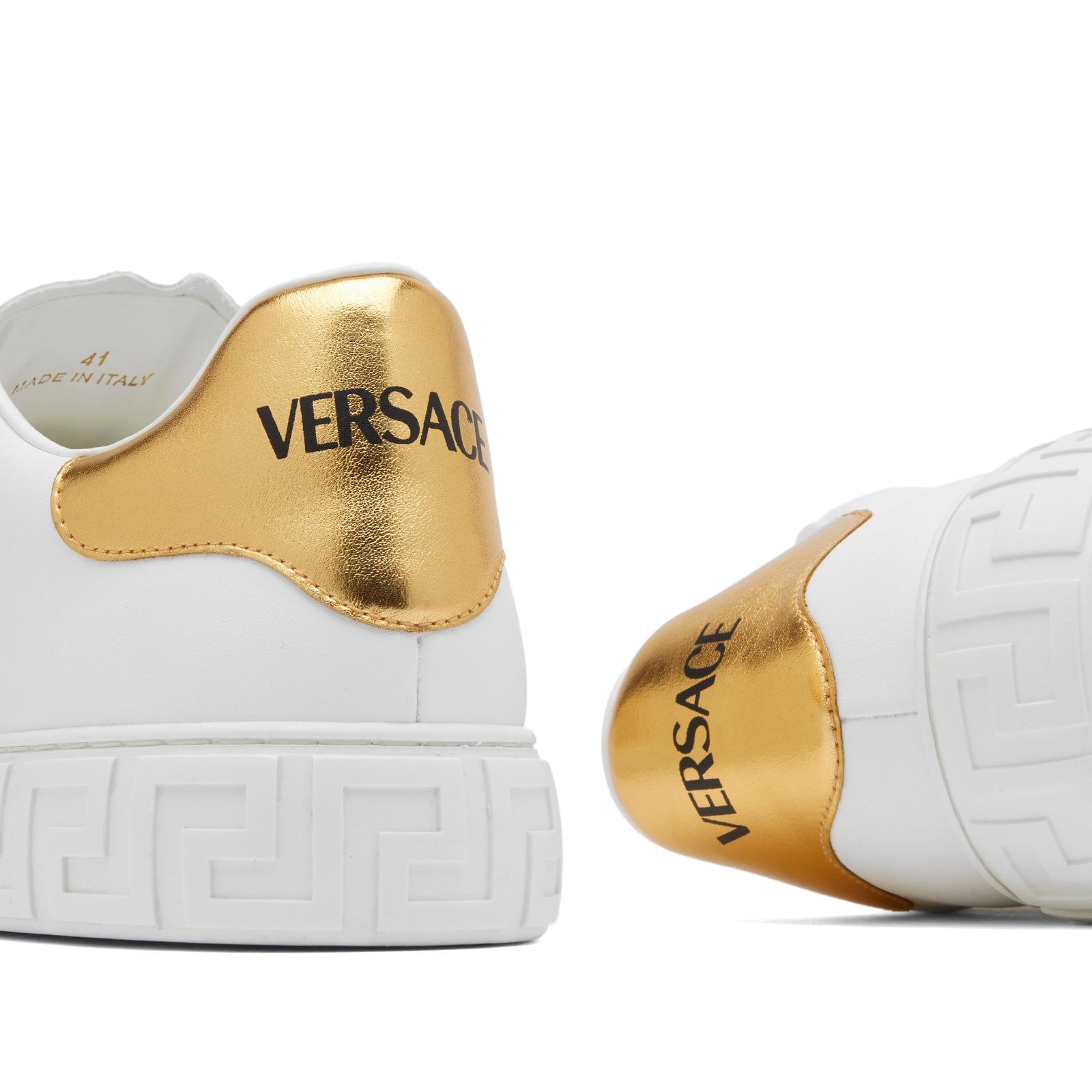 Versace Greek Sole Embroidered Band Sneaker - 3