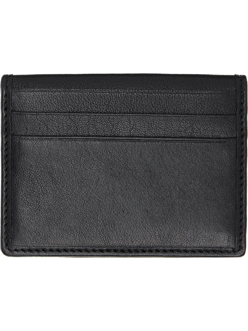 Vivienne Westwood Black Bifold Leather Man Card Holder outlook