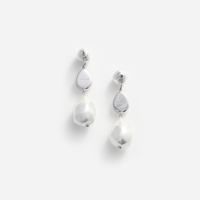 self-portrait Pearl Crystal Droplet Earrings outlook