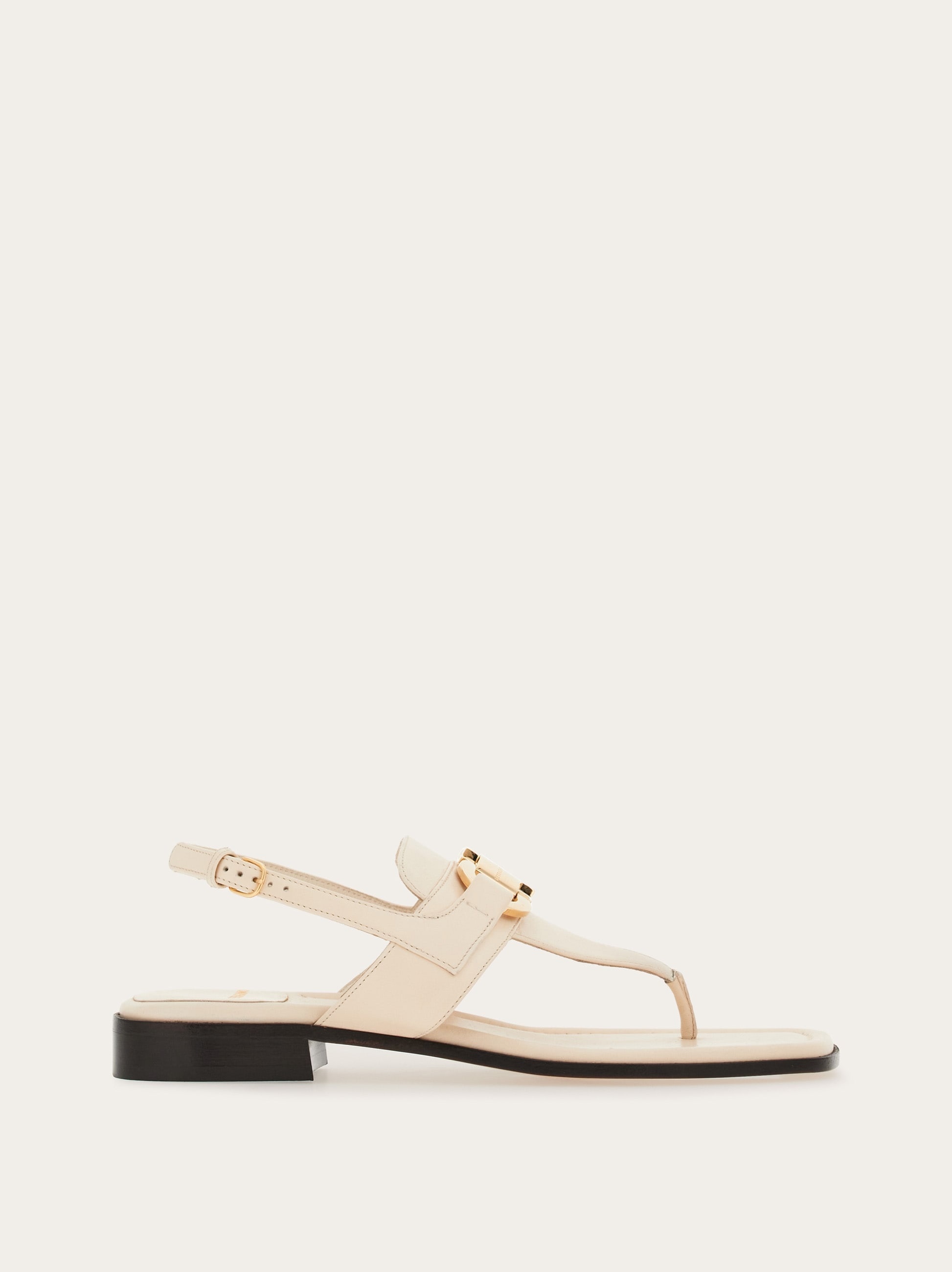 Gancini ornament sandal - 1