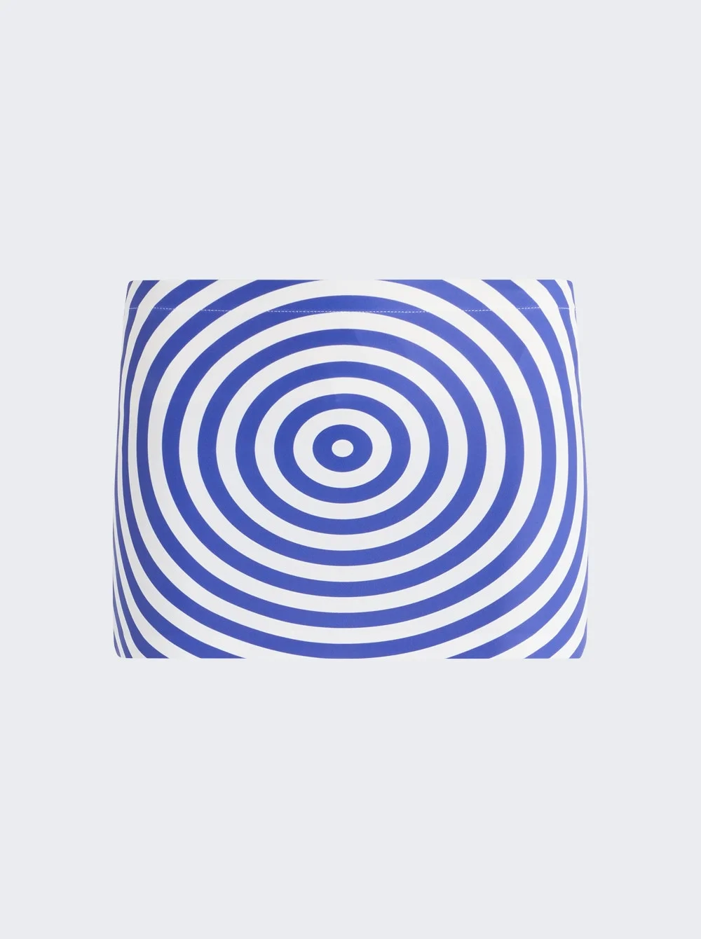 Lycra Target Mini Skirt Blue - 1