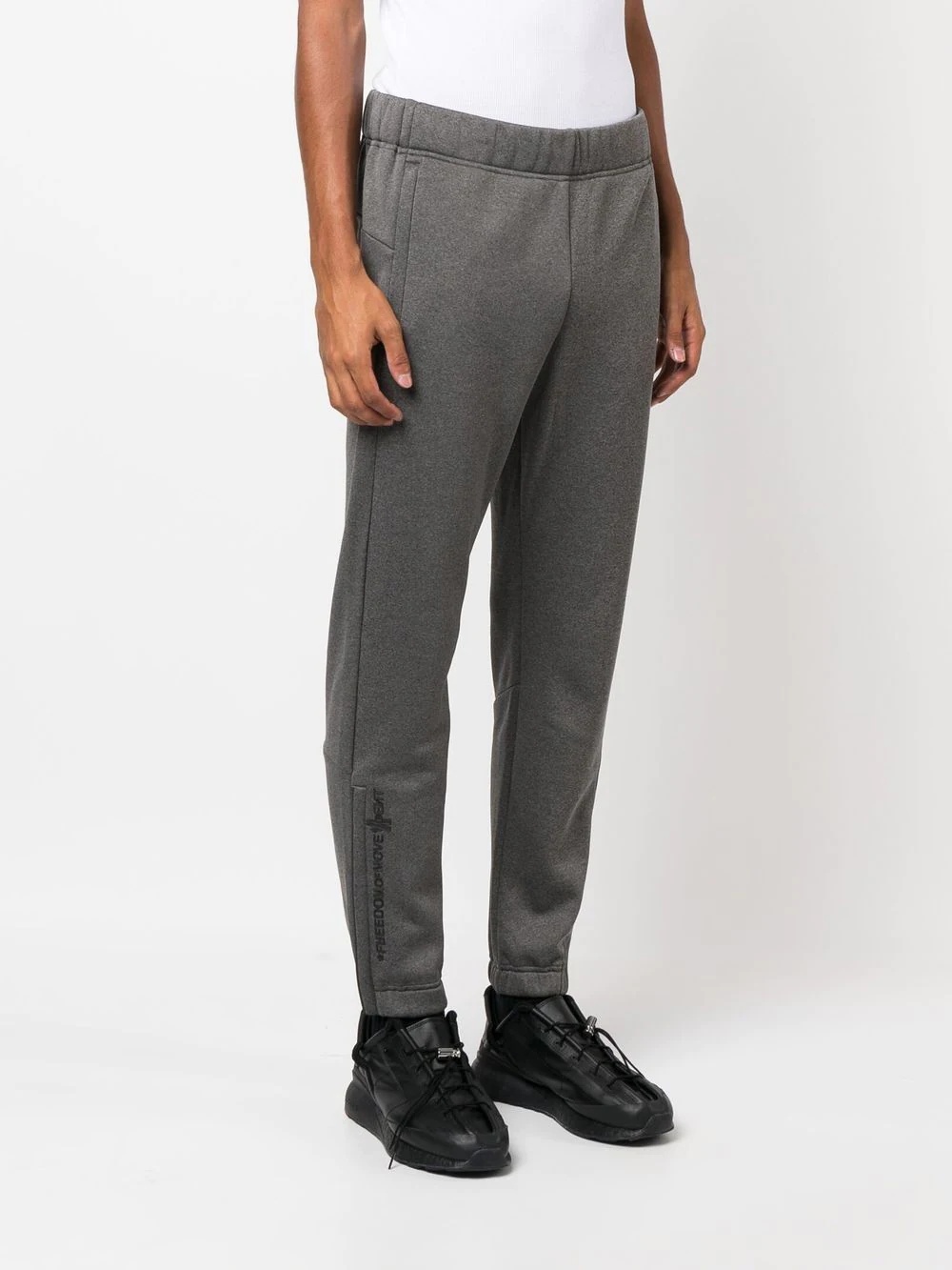 logo-print track pants - 3