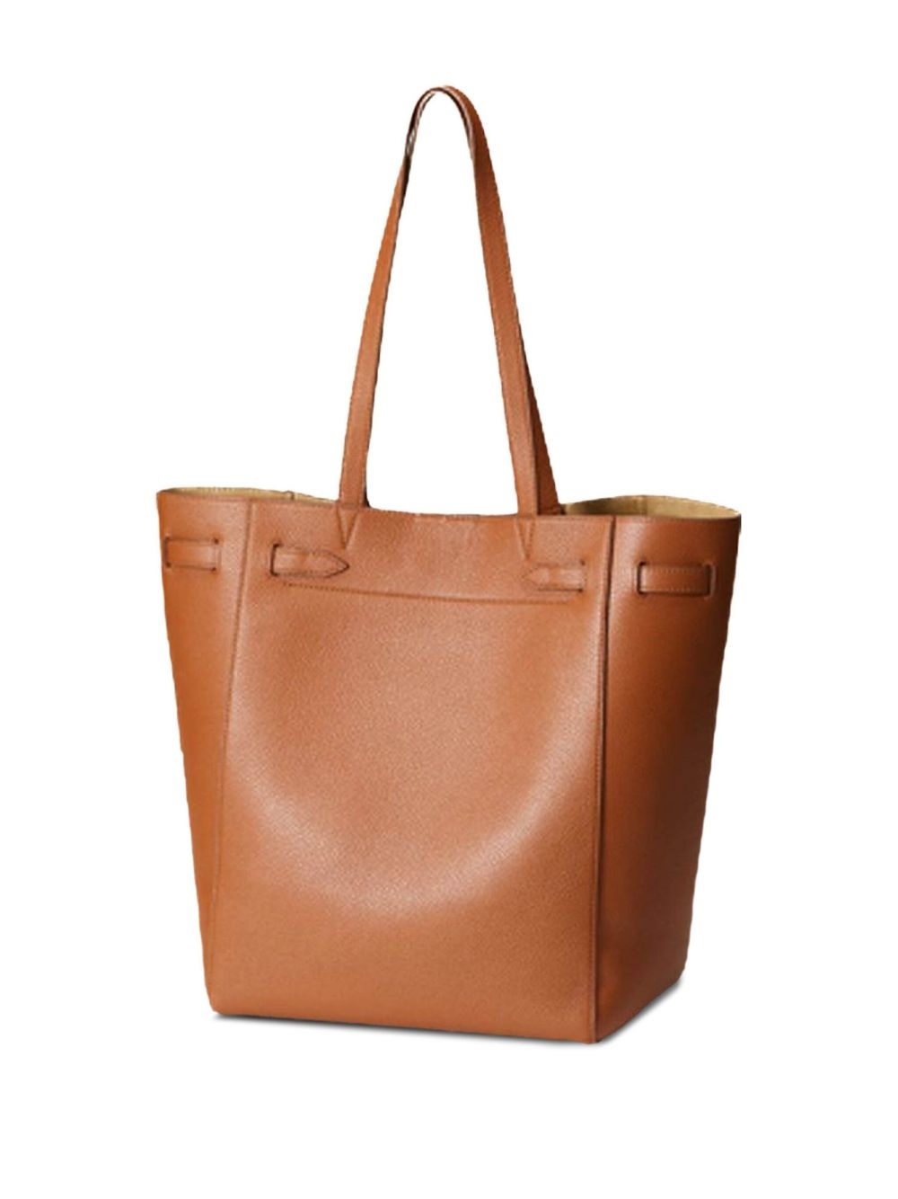 leather tote bag - 2