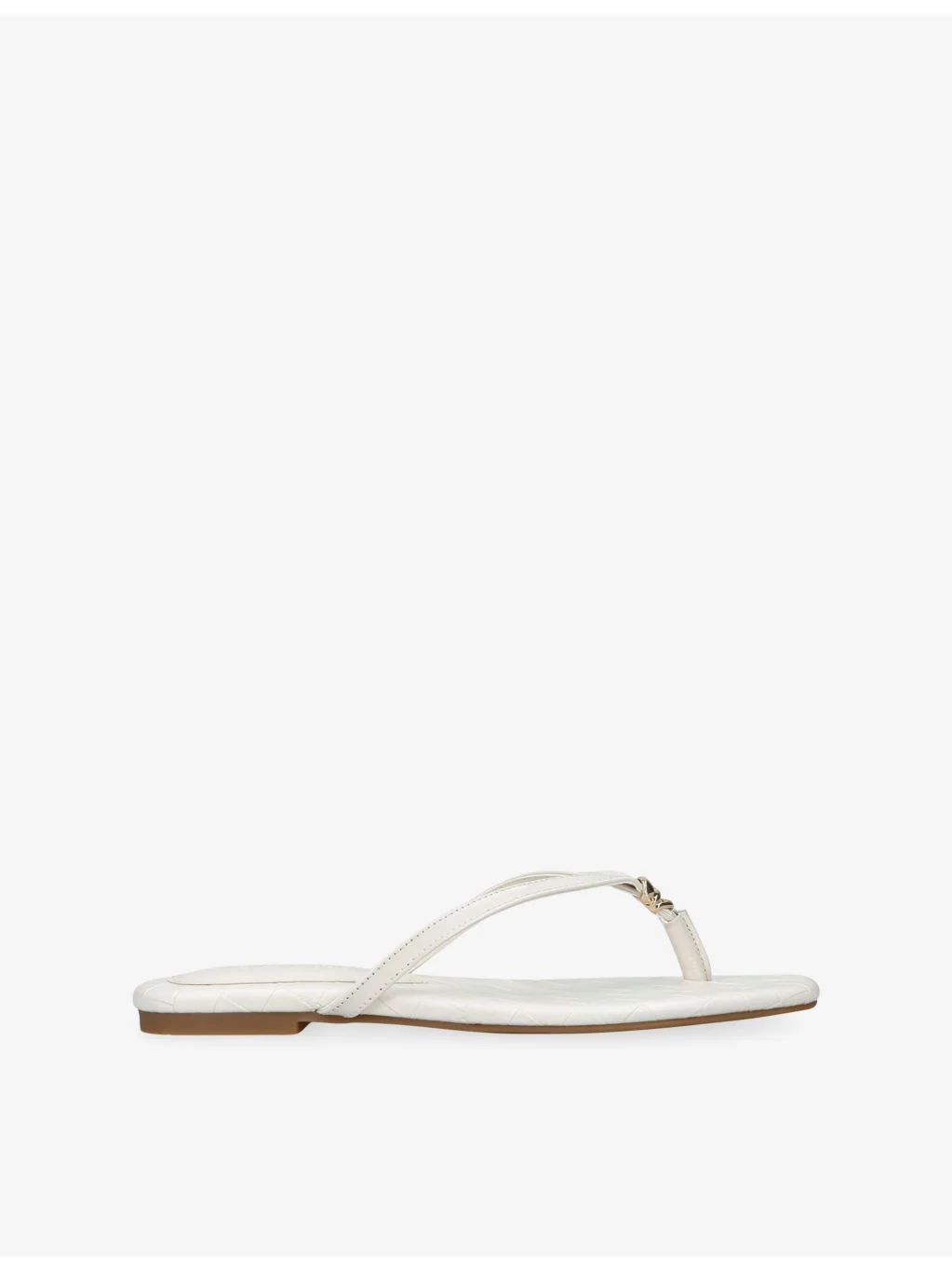 Maliyah Flat Leather Sandals - 1