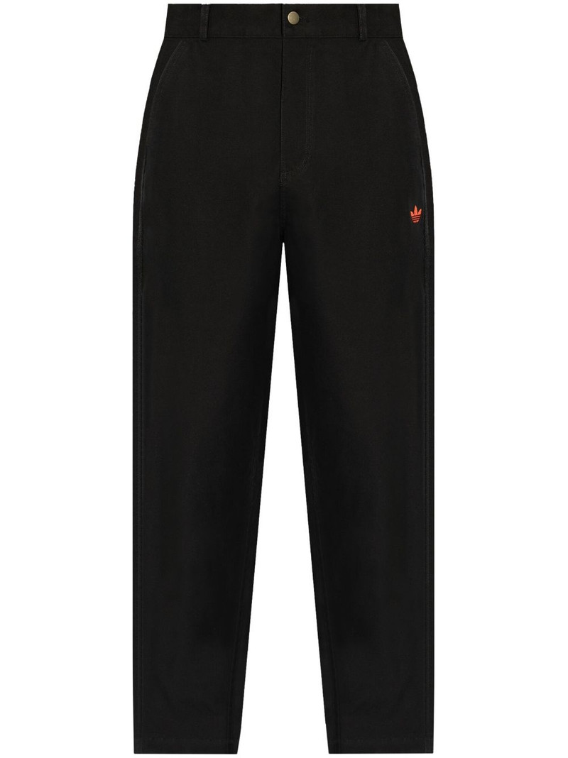 x 100 Thieves logo-embroidered jeans 1