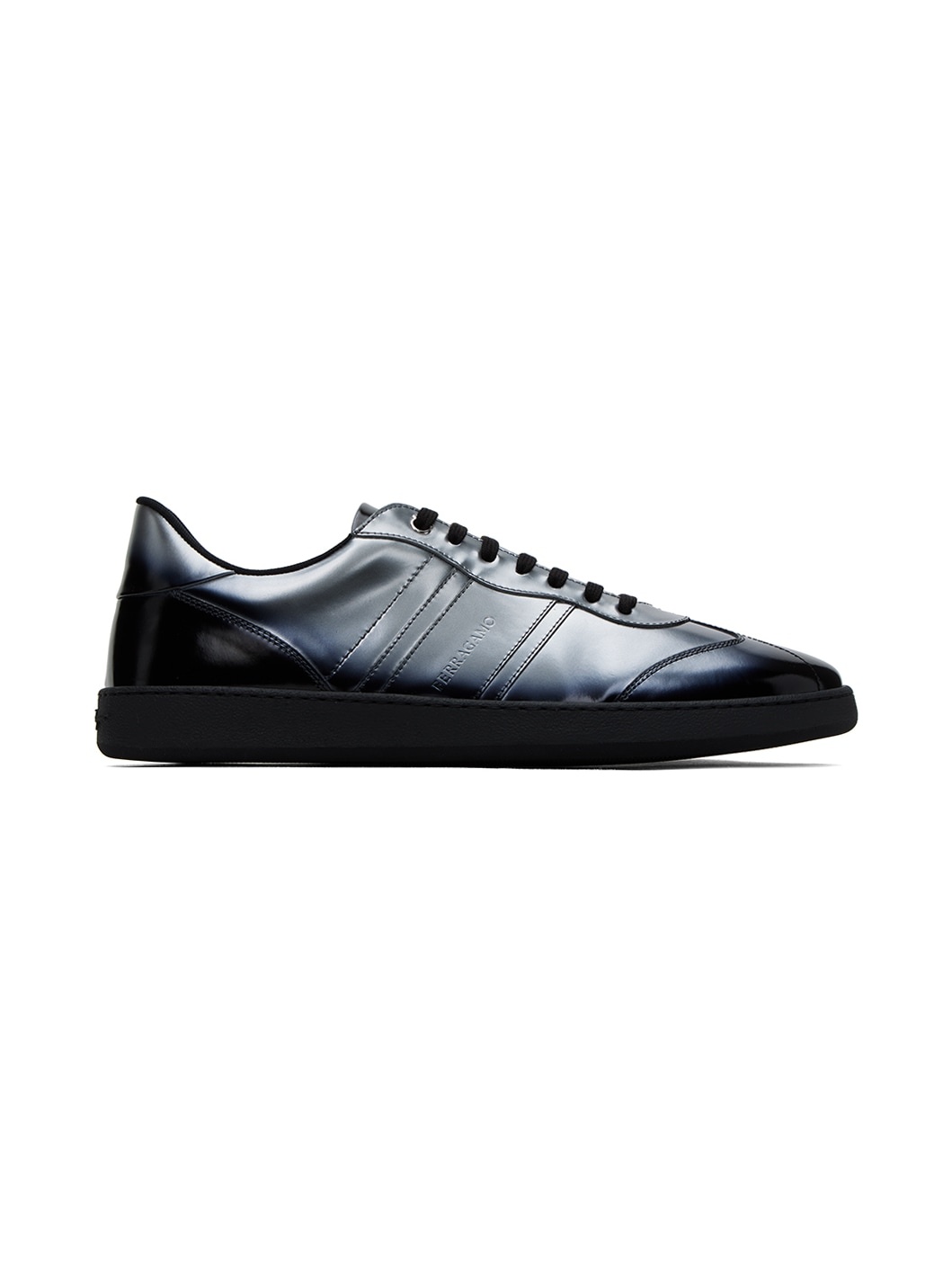 Silver Achille Lux Sneakers - 1