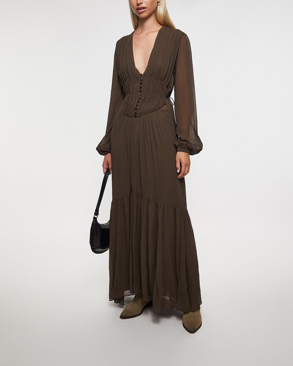 Dress Briane Khaki - 3