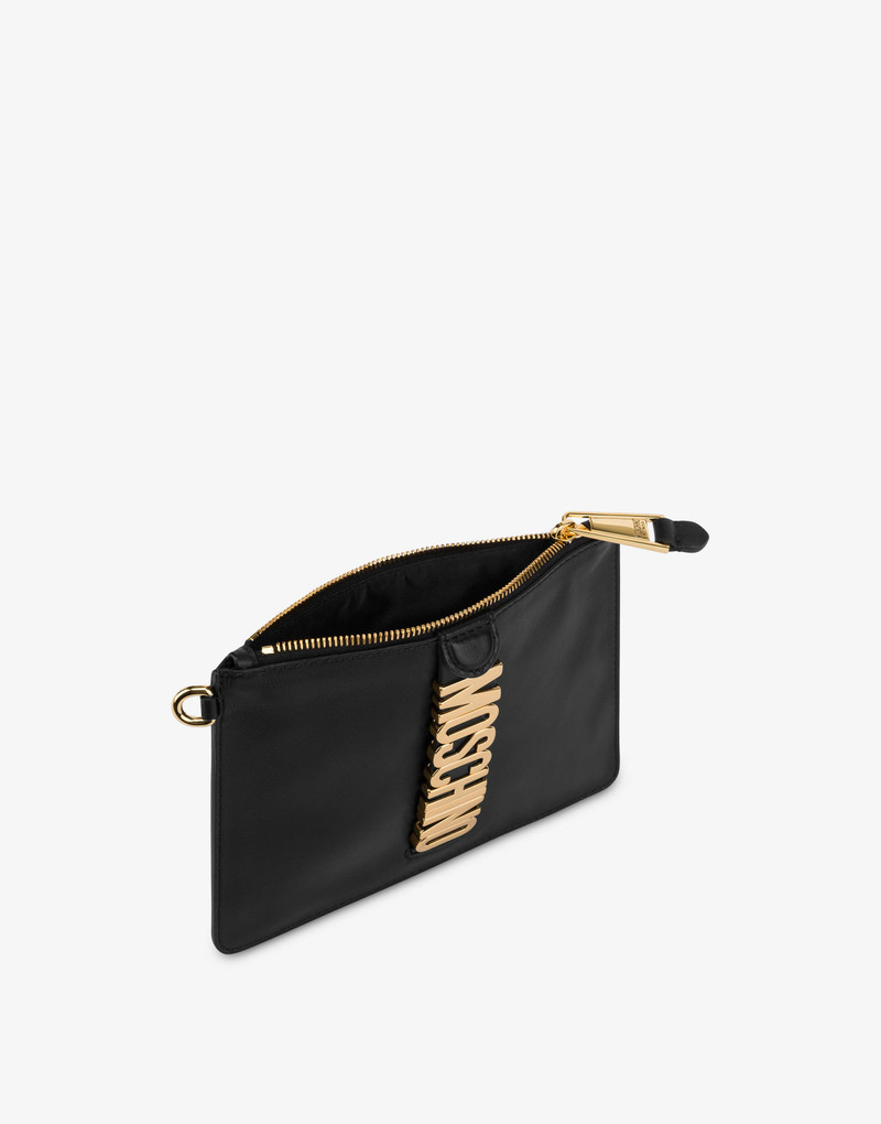 COUTURE BIKER CALFSKIN CLUTCH 3