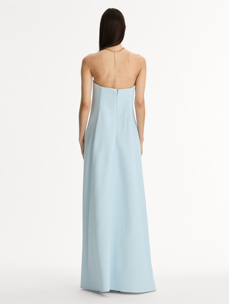 CHINÉ CYCLAMEN STRAPLESS GOWN 3
