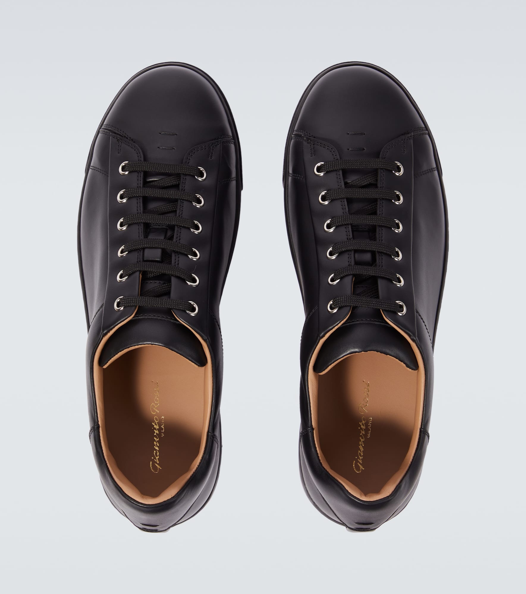 【送料&関税込】Gianvito Rossi Leather Low-top Sneakers Gianvito Rossi Leather Low-top Sneakers | italist