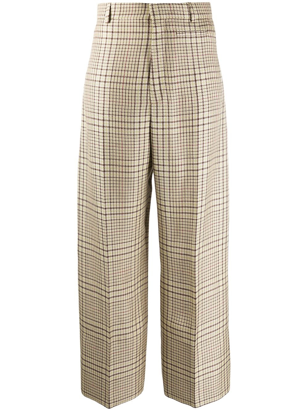 Le pantalon Santon check trousers - 1