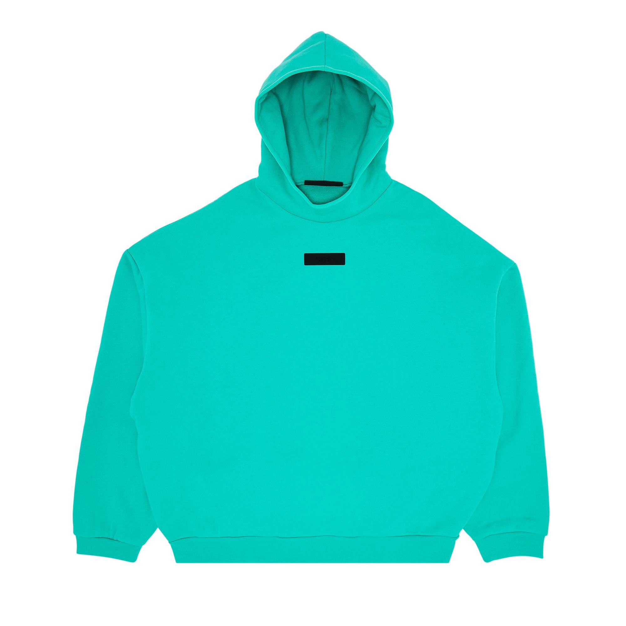 Fear of God Essentials Pullover Hoodie 'Mint Leaf' - 1