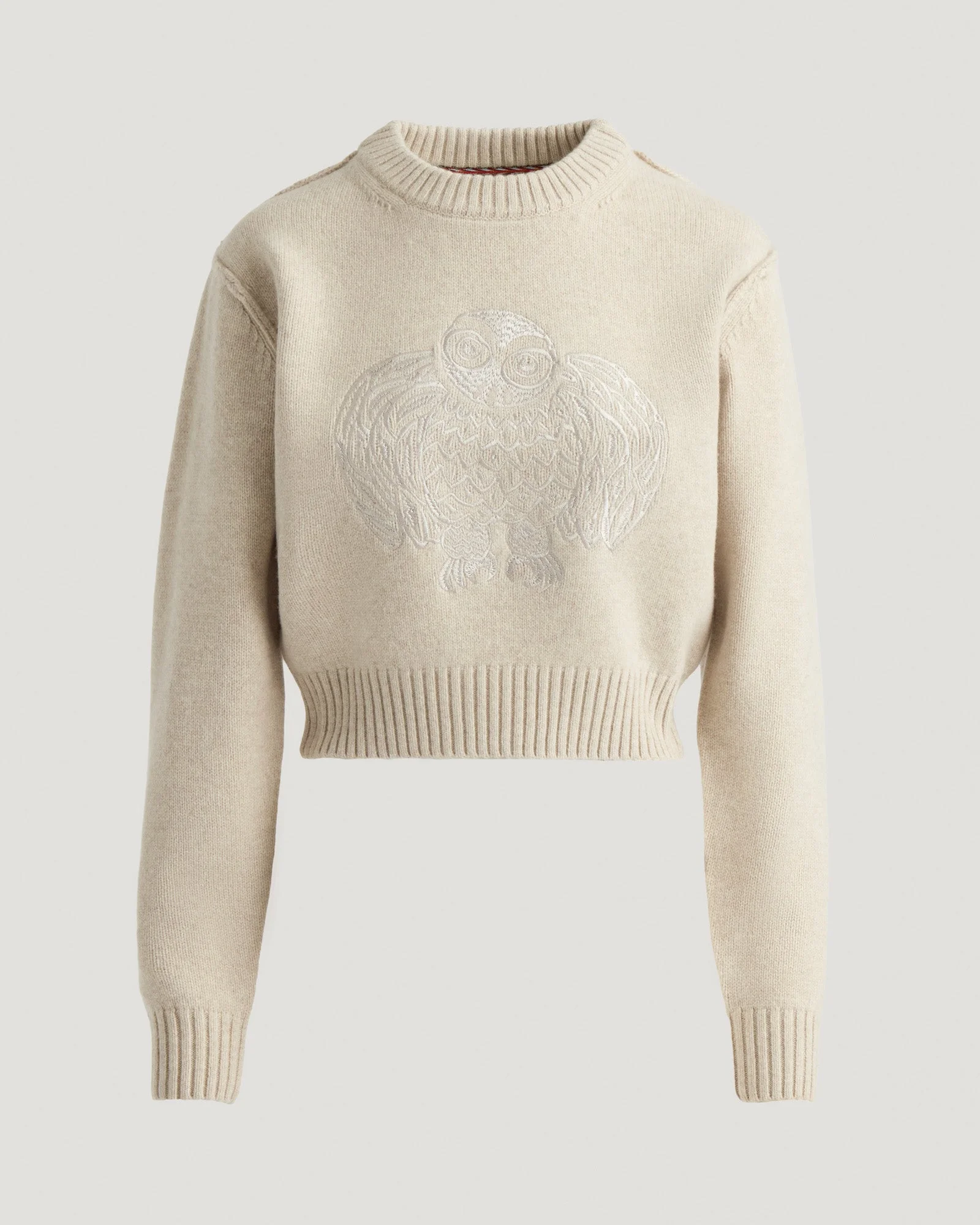 Flocon Cropped Sweater - 1