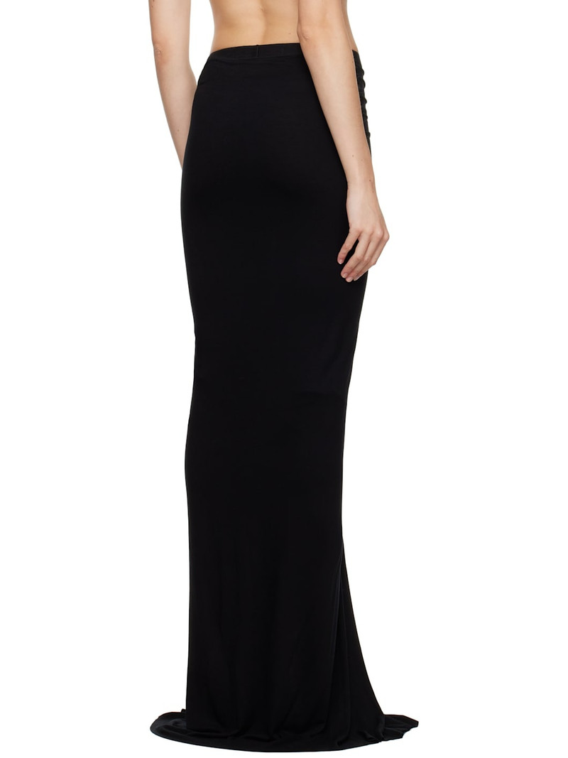 Black Porterville Poppy Maxi Skirt 3