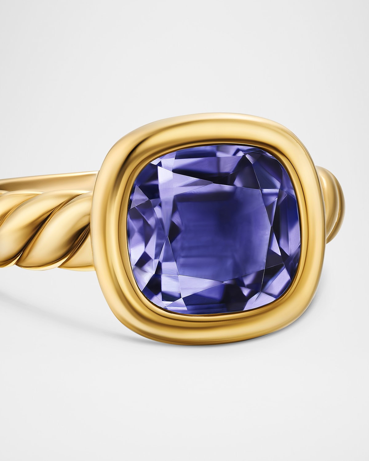 DY Mercer Stone Ring in 18K Gold, 10mm - 4