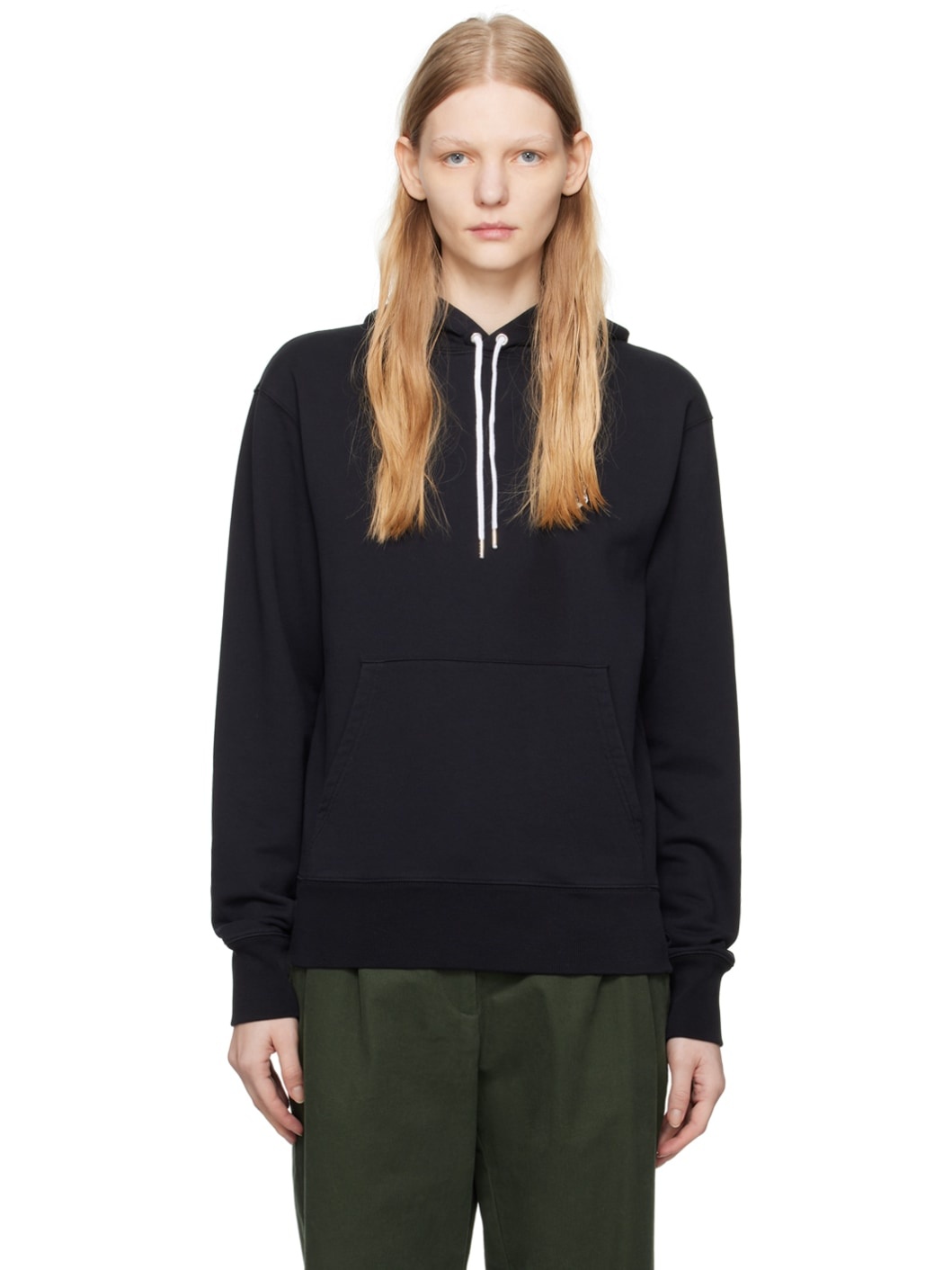 Black Fox Head Hoodie - 1