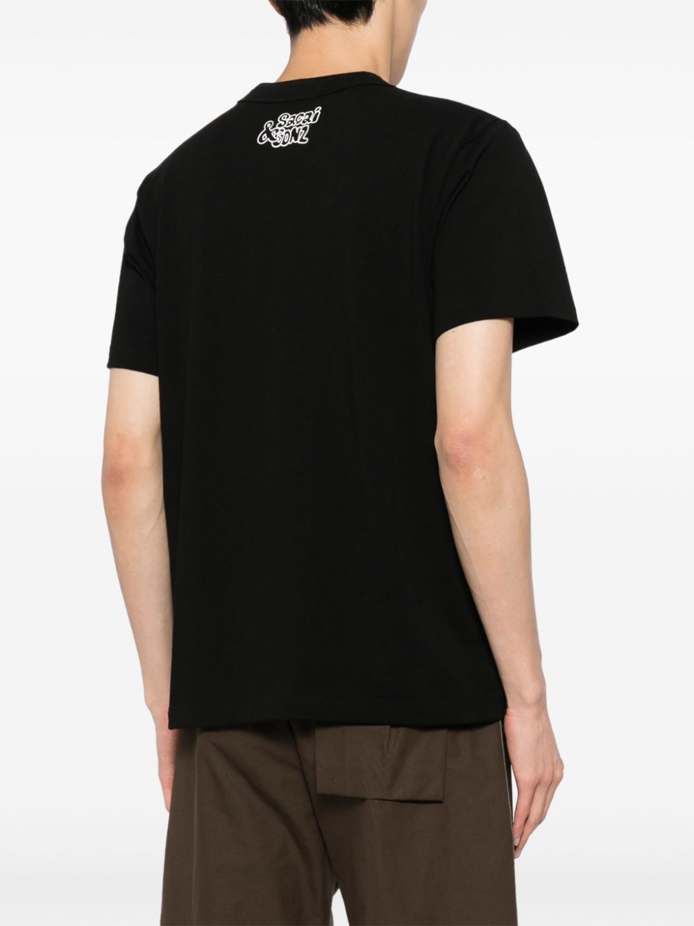 sacai Gonz-print T-Shirt | REVERSIBLE