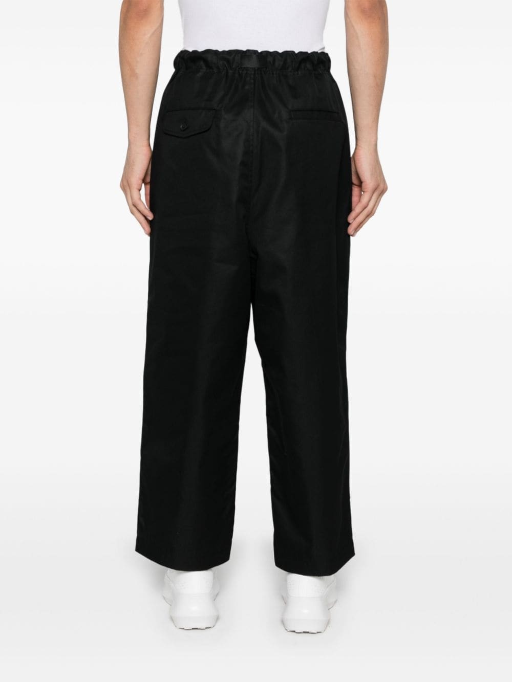 pleat-detail trousers - 4