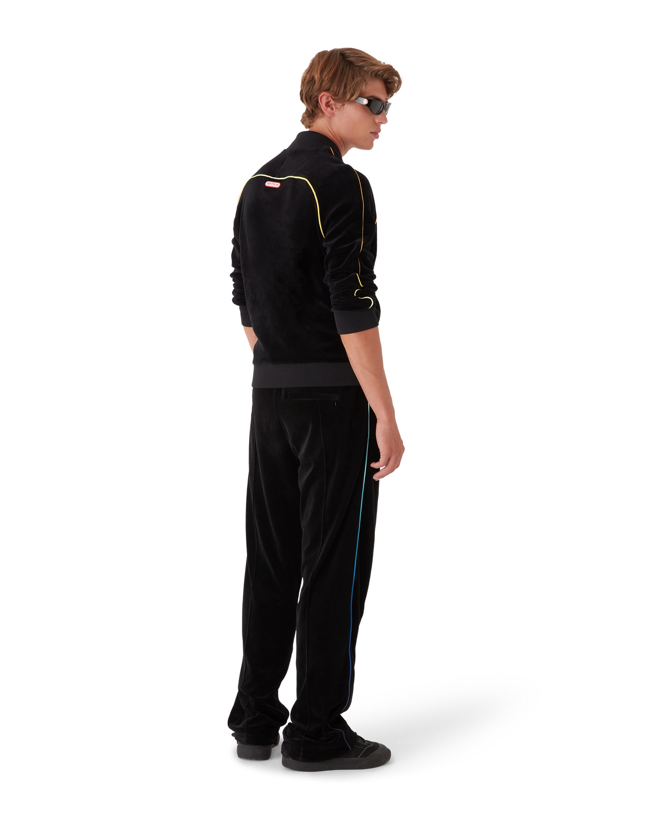 Gradient Piping Velour Track Jacket | Casablanca Paris - 3