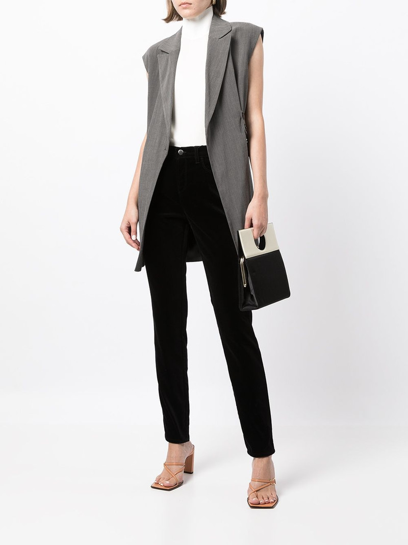 EMPORIO ARMANI slim-cut mid-rise jeans outlook