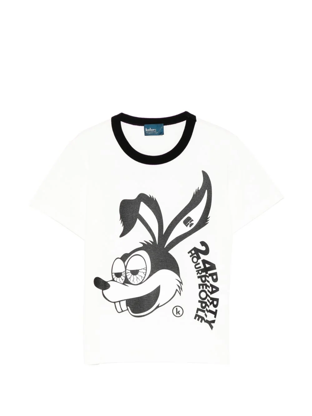 cotton printed T-shirt - 1