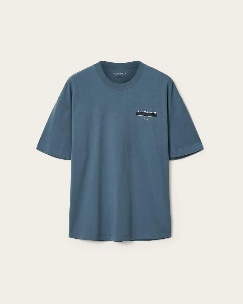 REDACT OVERSIZED EMBROIDERED LOGO T-SHIRT - 1
