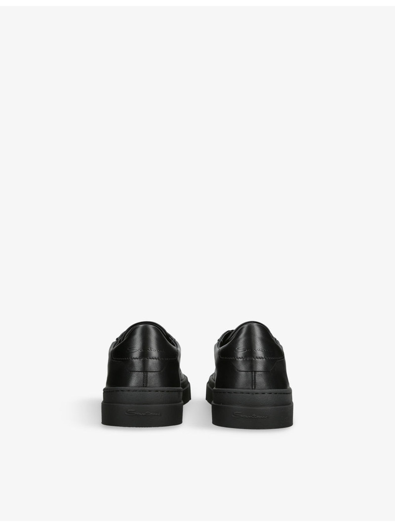 Santoni DBBS Leather Low-Top Trainers outlook