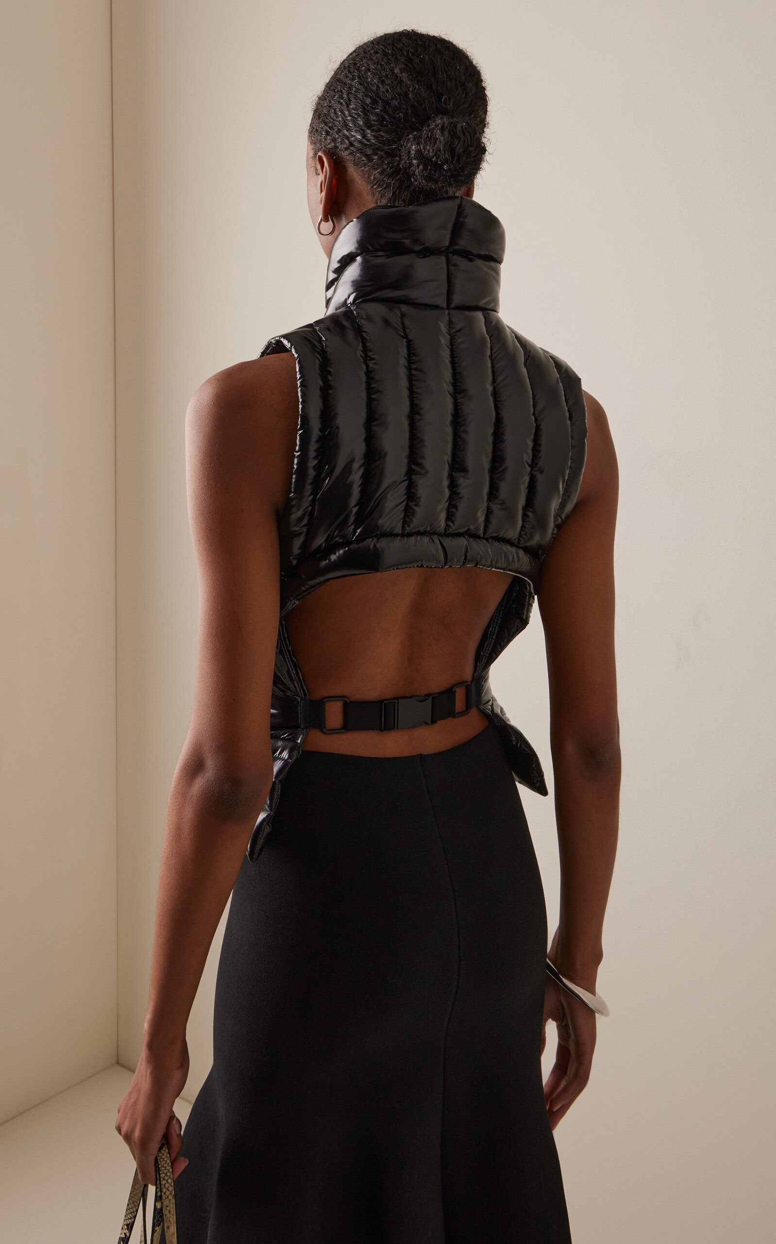 The Maria Padded Gilet black - 4
