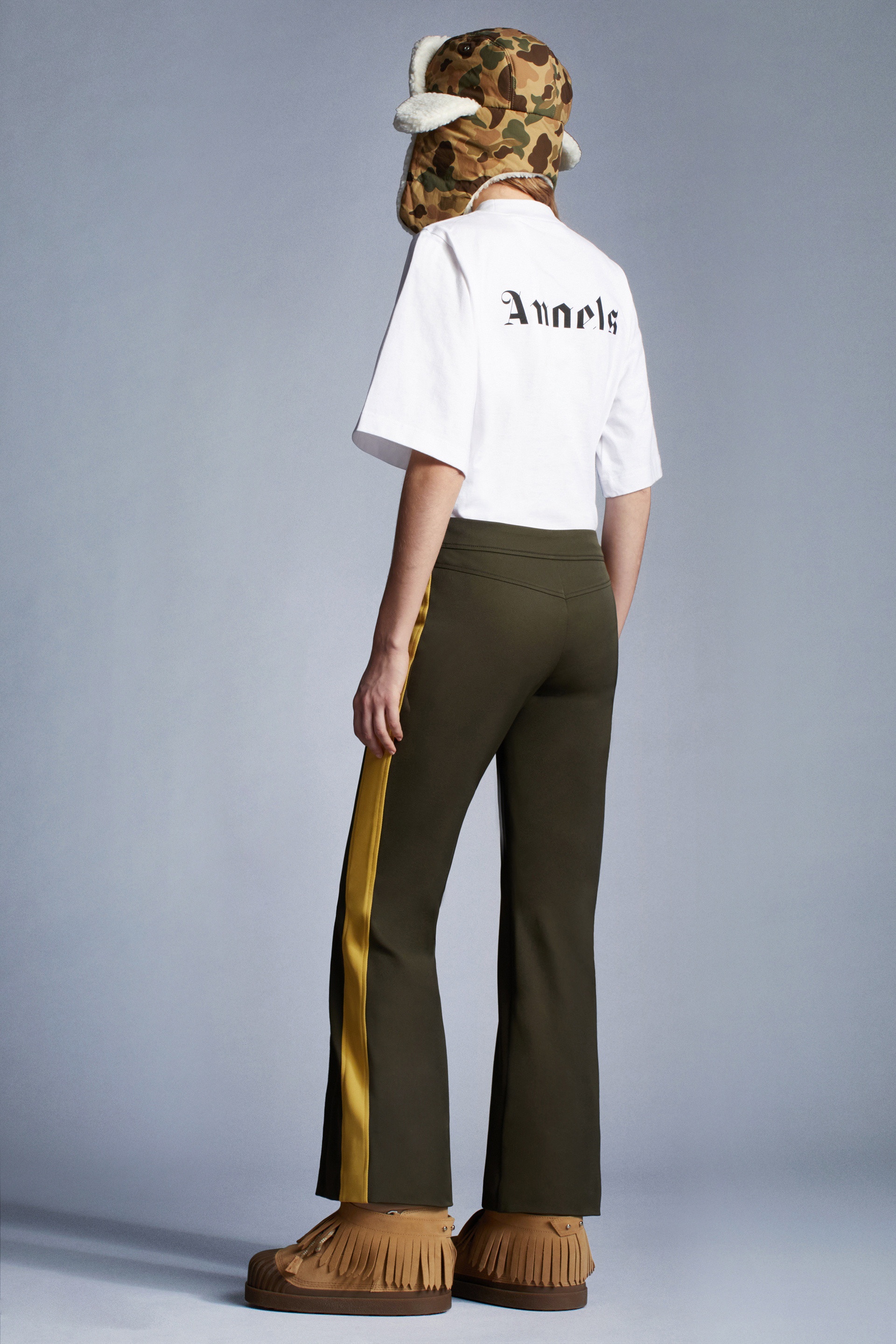 Flared Gabardine Pants - 5