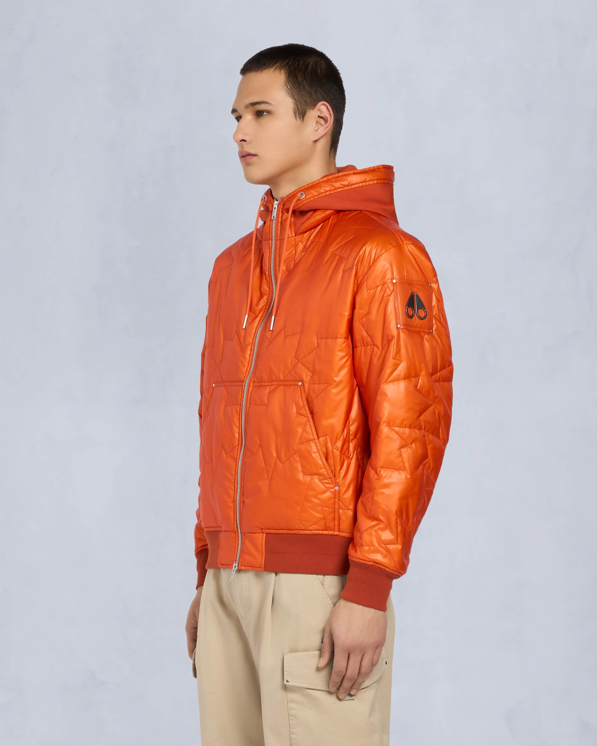 LEAF QUILT BOMBER JACKET - 3