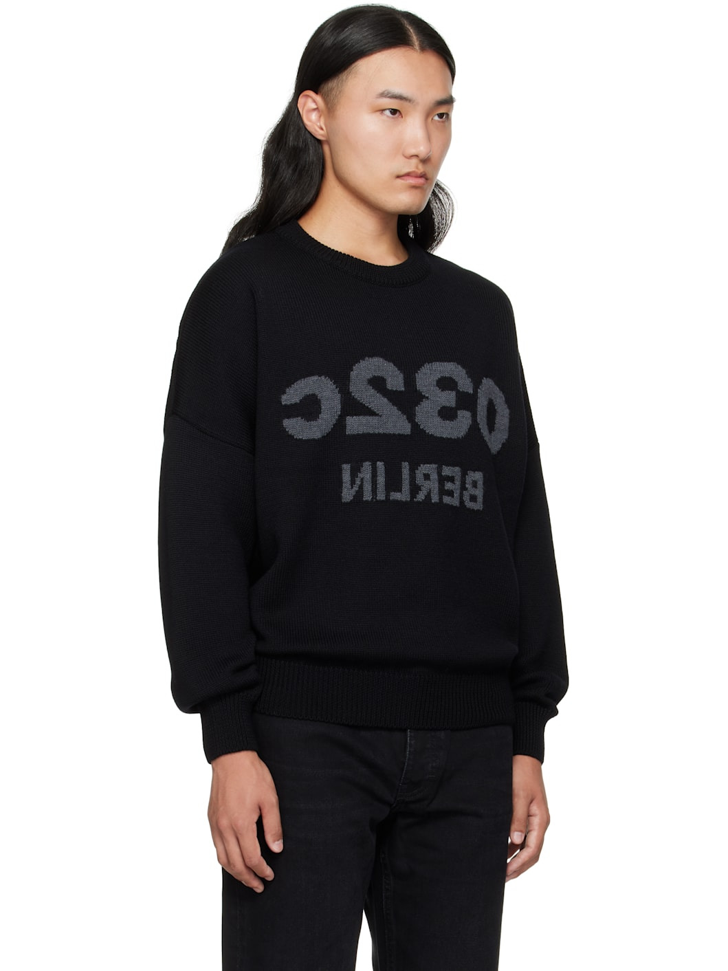 Black "Selfie" Sweater - 2