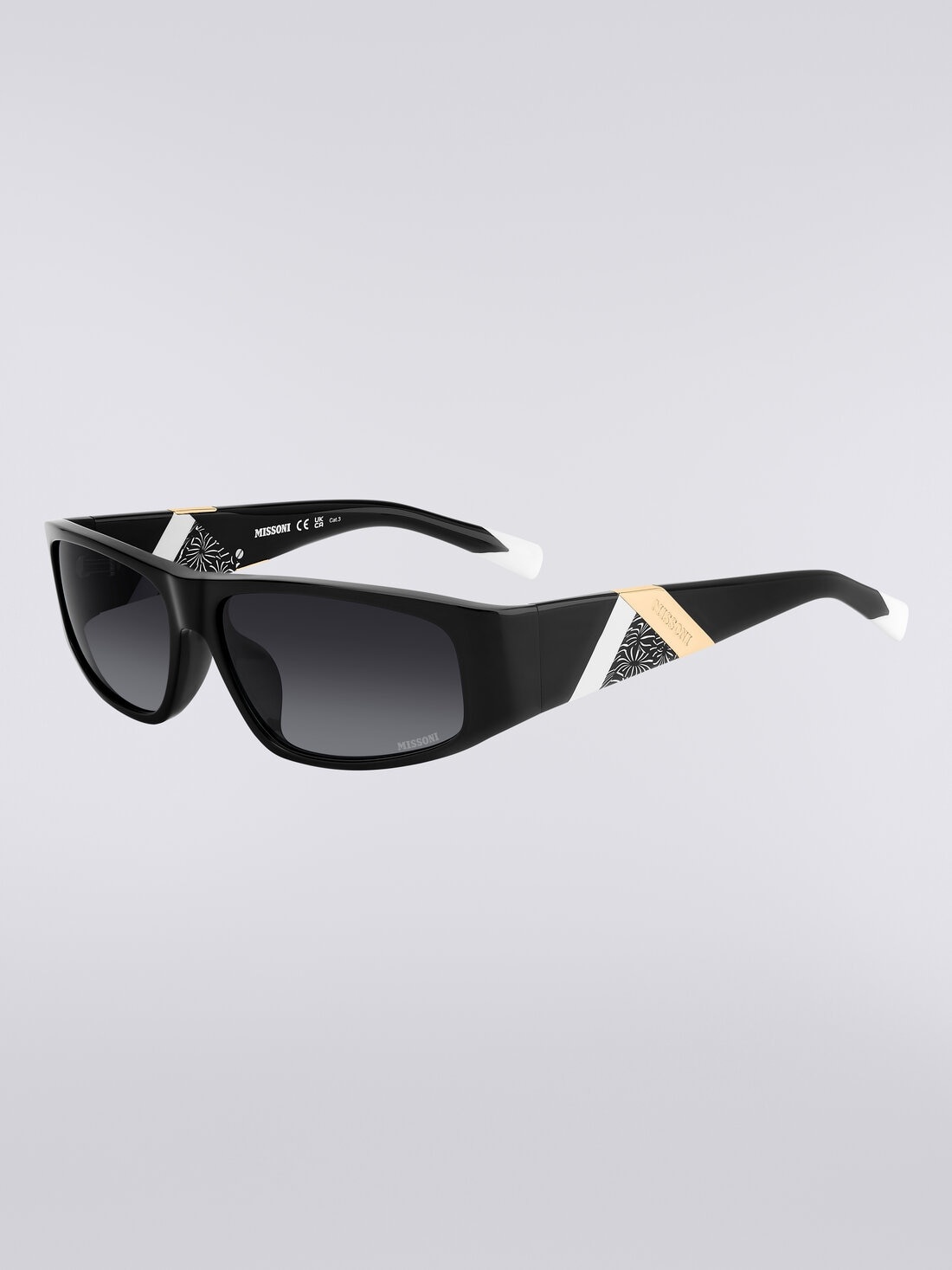 Square acetate sunglasses - 2