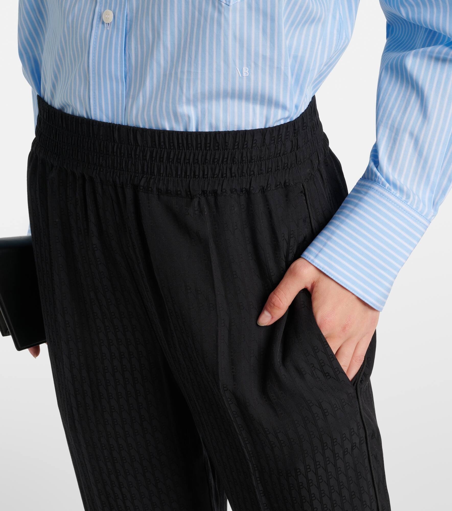 Gathered pajama pants - 4