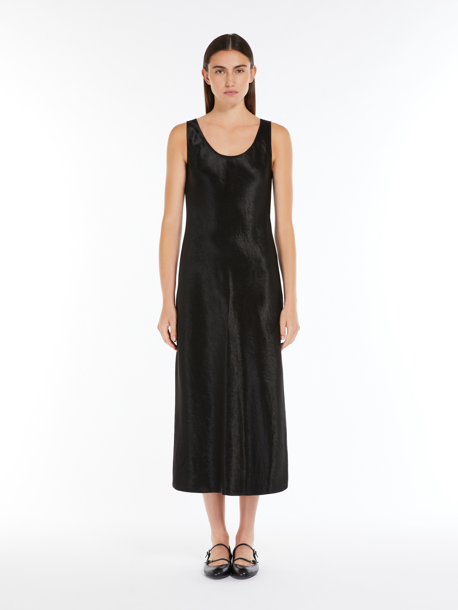 TALETE Flowing satin dress - 3