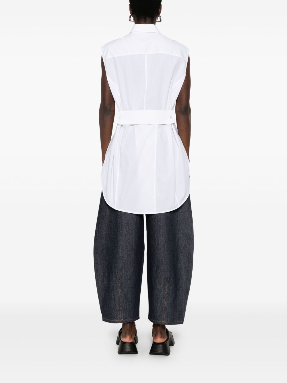 Apex Tail sleeveless shirt - 4