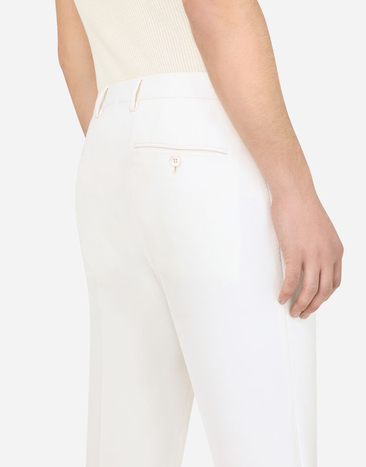 Tailored double gabardine pants - 5