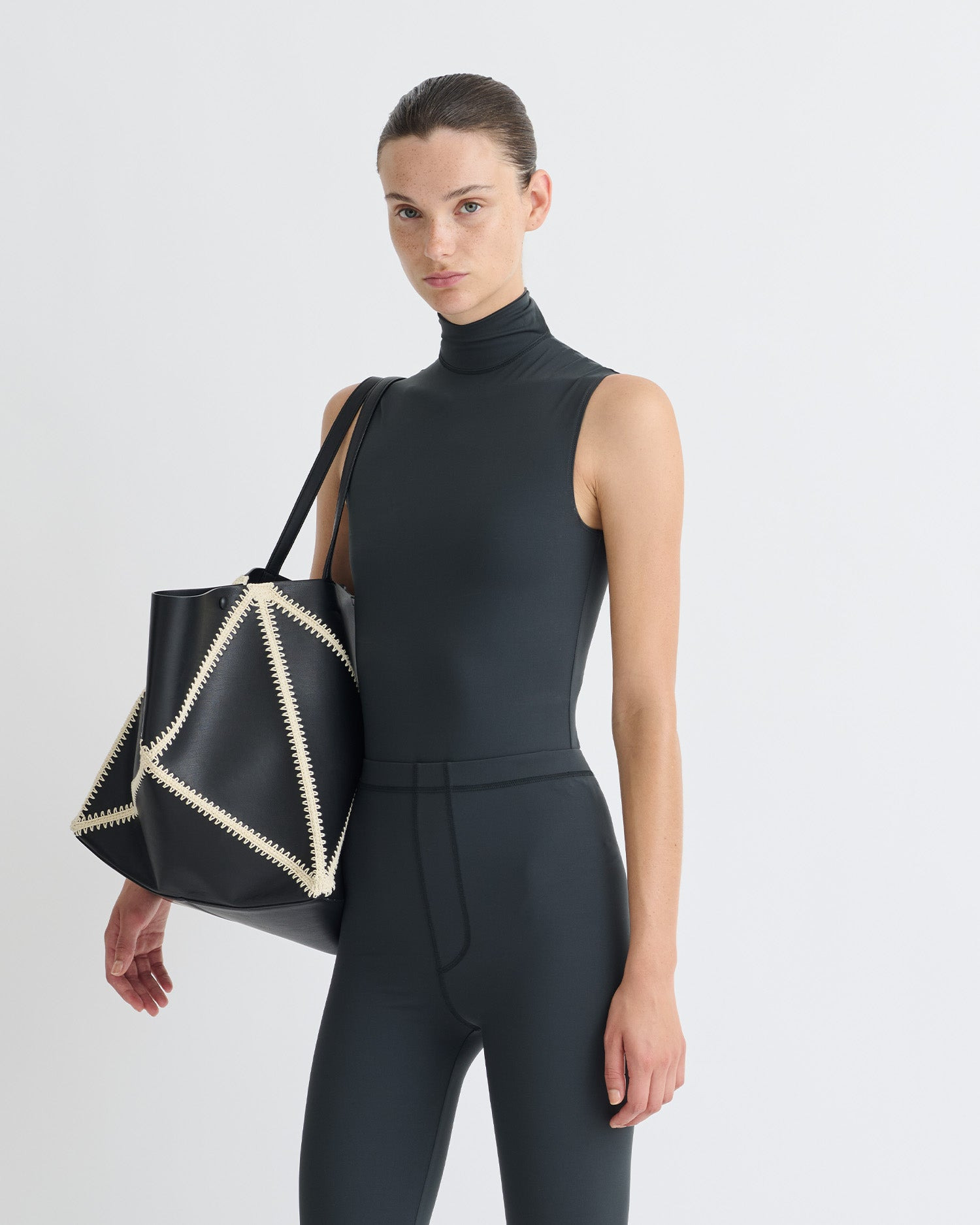 Elastic Jersey Bodysuit - 4